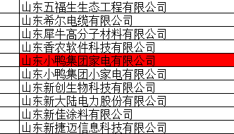 喜報！熱烈祝賀小鴨家電公司榮獲省級“專精特新”企業(yè)榮譽稱號！